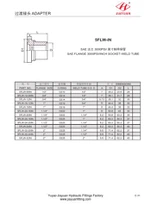 SAE flens 3000 adapter socket las